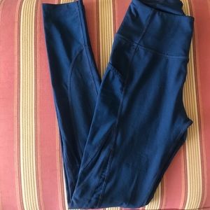 Gymshark Sculpture Leggings Navy Blue